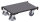 VARIOfit Euro-System-Roller mit Boden und Eckhülsen, 675 x 415 x 205 mm (BxTxH)