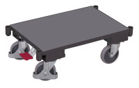 VARIOfit Euro-System-Roller mit Boden und Eckhülsen,...