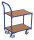 VARIOfit Euro-System-Roller mit 2 Ladeflächen (10 mm Rand) und Schiebebügel, 770 x 415 x 950 mm (BxTxH)
