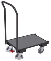 VARIOfit Euro-System-Roller mit Boden (10 mm Rand) und...