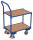 VARIOfit Euro-System-Roller mit 2 Ladeflächen (10 mm Rand) und Schiebebügel, 770 x 415 x 990 mm (BxTxH)