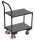 VARIOfit Euro-System-Roller mit 2 Ladeflächen und Schiebebügel, 770  x 415 x 990 mm (BxTxH)