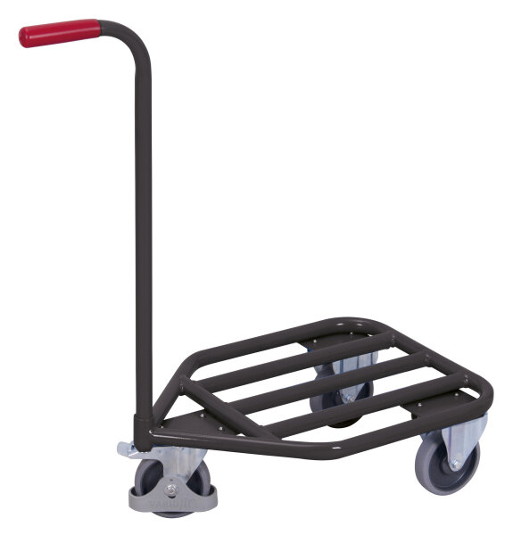 VARIOfit Griffroller mit Stahlrohrladefläche, 785 x 450 x 875 mm (BxTxH)