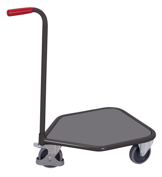 VARIOfit Griffroller mit Boden, 785 x 450 x 875 mm (BxTxH)