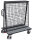 VARIOfit Werkstückwagen mit Ablage, 1370 x 800 x 1585 mm (BxTxH)