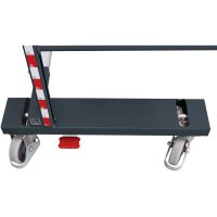 VARIOfit Tragarmwagen einseitig, 540 - 1400 x 800 mm (BxT)