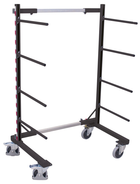 VARIOfit Tragarmwagen einseitig, 540 - 1700 x 800 mm (BxT)