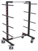 VARIOfit Tragarmwagen zweiseitig, 540 - 1400 x 830 mm (BxT)