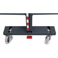VARIOfit Tragarmwagen zweiseitig, 540 - 1400 x 830 mm (BxT)