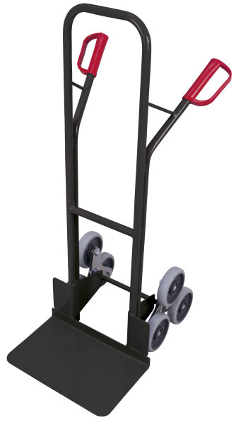 VARIOfit Treppenkarre mit 2 dreiarmigen Radsternen, 620 x 675 x 1310 mm (BxTxH)