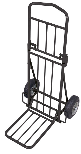 VARIOfit Paketroller 2-fach zusammenklappbar, 490 x 635 x 1025 mm (BxTxH)