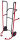 VARIOfit Reifenkarre hoch, 705 x 740 x 1600 mm (BxTxH)