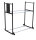 VARIOfit Reifenregal mit 2 Etagen, 1205 x 750 x 1325 mm (BxTxH)
