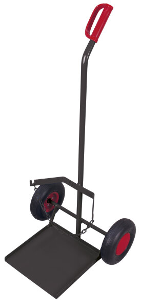 VARIOfit Stahlflaschenkarre für Propangasflasche 11 kg, 570 x 555 x 1250 mm (BxTxH)