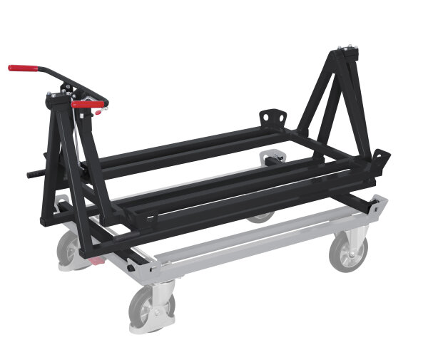VARIOfit Kippaufsatz für Fahrgestell, 1595 x 870 x 700 mm (BxTxH)