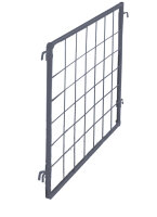 VARIOfit Palettenaufsatz Trenngitter, RAL 7016, 750 x 800...