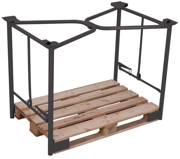 VARIOfit Palettenaufsatz Typ 65K, 1200 x 800 mm (BxT)