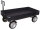 VARIOfit Handpritschenwagen mit Bordwand, 1680 x 830 x 1340 mm (BxTxH)