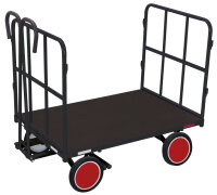 VARIOfit Handpritschenwagen mit 2 Rohrgitterwänden,...