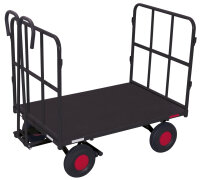 VARIOfit Handpritschenwagen mit 2 Rohrgitterwänden,...
