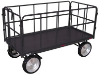 VARIOfit Handpritschenwagen mit 4 Rohrgitterwänden,...