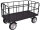 VARIOfit Handpritschenwagen mit 4 Rohrgitterwänden, 2065 x 1015 x 1340 mm (BxTxH)