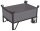 VARIOfit Rollplatte mit 4 Wänden, 1290 x 880 x 660 mm (BxTxH)