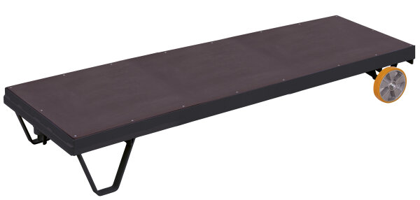 VARIOfit Schwerlast-Rollplatte, 4005 x 800 x 390 mm (BxTxH)