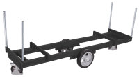 VARIOfit Langmaterialwagen mit 4 Rungen, 2500 x 760 x...