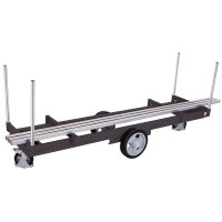 VARIOfit Langmaterialwagen mit 4 Rungen, 2500 x 760 x...