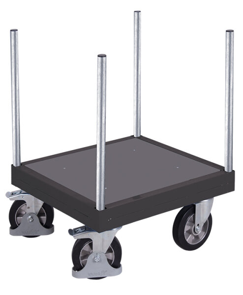 VARIOfit Langmaterialroller, 700 x 700 x 940 mm (BxTxH)