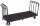 VARIOfit Doppel-Stirnwandwagen mit senkrechten Streben, 2275 x 900 x 1105 mm (BxTxH)