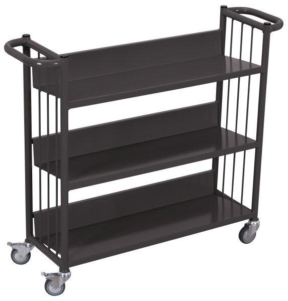 VARIOfit Büchertransportwagen, 1085 x 300 x 900 mm (BxTxH)