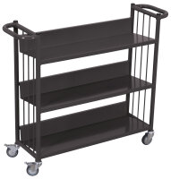 VARIOfit Büchertransportwagen, 1085 x 300 x 900 mm...