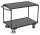 VARIOfit Tischwagen mit 2 Ladeflächen, 1175 x 625 x 850 mm (BxTxH)