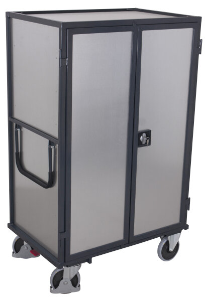 VARIOfit ESD Etagenwagen fest verschweißt, 1115  x 730 x 1810 mm (BxTxH)