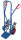 VARIOfit Treppenkarre mit 2 fünfarmigen Radsternen, 610 x 675 x 1310 mm (BxTxH)