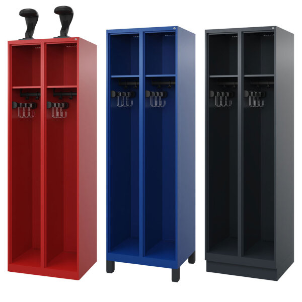 C+P Feuerwehrspind Expert, 2 Abteile, 1850x600x500 mm