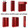 C+P Feuerwehrspind Expert, 2 Abteile, 1850x600x500 mm