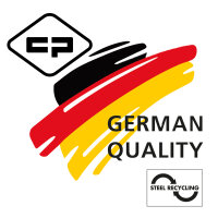 C+P Feuerwehrspind Expert, 3 Abteile, 1850x900x500 mm mit Helmhalter, RAL 7035 lichtgrau, Füße