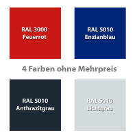 C+P Feuerwehrspind Expert, 3 Abteile, 1850x1200x500 mm