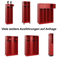 C+P Feuerwehrspind Expert, 3 Abteile, 1850x1200x500 mm
