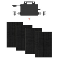 Komplett-Set SOSSEN Micro-Wechselrichter 2400W 4x MPPT...