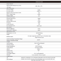 Komplett-Set SOSSEN Micro-Wechselrichter 2400W 4x MPPT IP67 WiFi + 4x SOLARPANEL TCL 450W HSM‑ND48-GR450 ABHOLARTIKEL