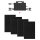 Komplett-Set SOSSEN Micro-Wechselrichter 2400W 4x MPPT IP67 WiFi + 4x JA Solarpaneele 450 W FULL BLACK JAM54D41-450/LB ABHOLARTIKEL