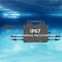 Komplett-Set SOSSEN Micro-Wechselrichter 800W 2x MPPT IP67 WiFi + 2x SOLARPANEL TCL 450W HSM-ND48-GR450 ABHOLARTIKEL