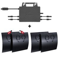 Komplett-Set SOSSEN Micro-Wechselrichter 800W 2x MPPT...