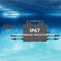 Komplett-Set SOSSEN Micro-Wechselrichter 800W 2x MPPT IP67 WiFi + 4x 240W FLEXIBLES Solarpanel