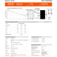 AIKO Solar 480W Dual Glass Full Black Modul...