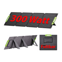 LIONSHEE LS-SP300F 300W Faltbares Solarpanel Solartasche – Monokristallin, ETFE, IP67, MC4